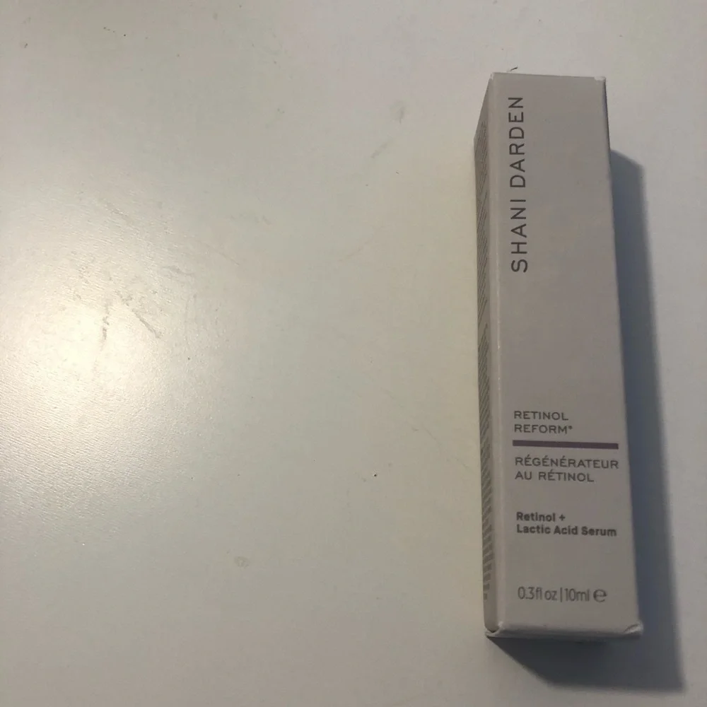 NWT Shani Darden Retinol Reform Lactic Acid Mini Serum - Anti-aging Skincare
